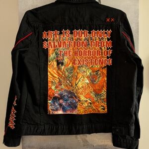 CULT OF INDIVIDUALITY + SPIFF TV Collaboration Mens Denim Jacket